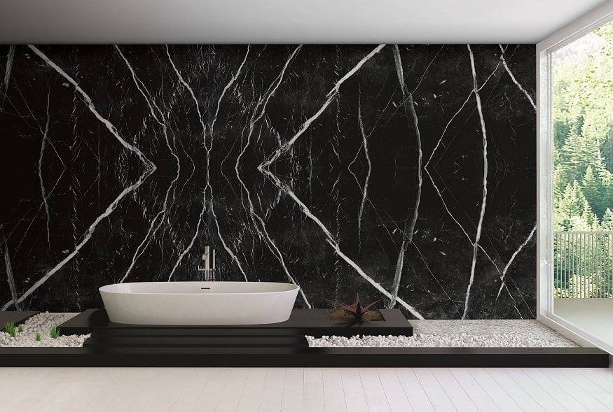 Negro Marquina Tile collection